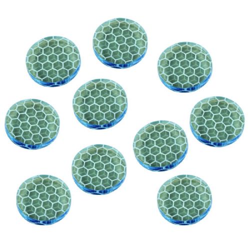 Space Fighter Shield Tokens, Transparent Light Blue (10)